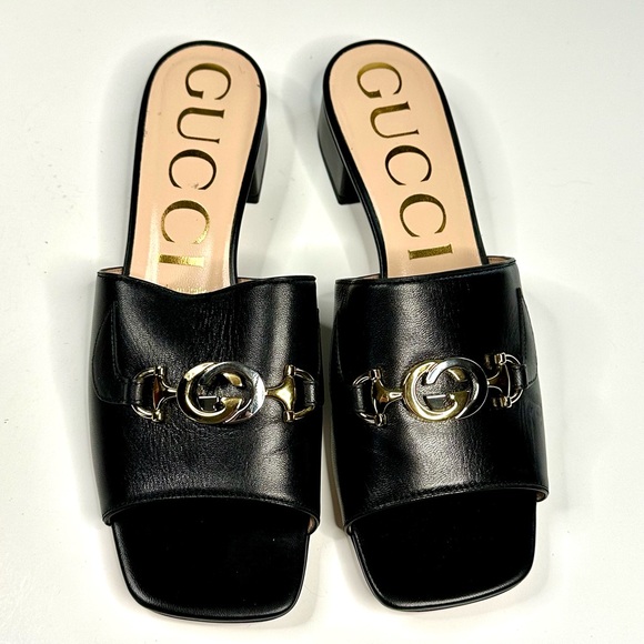 Gucci Malaga Kid Slip On Mules by Allesandro Michele size 38.5 or 8.5 - Picture 1 of 14